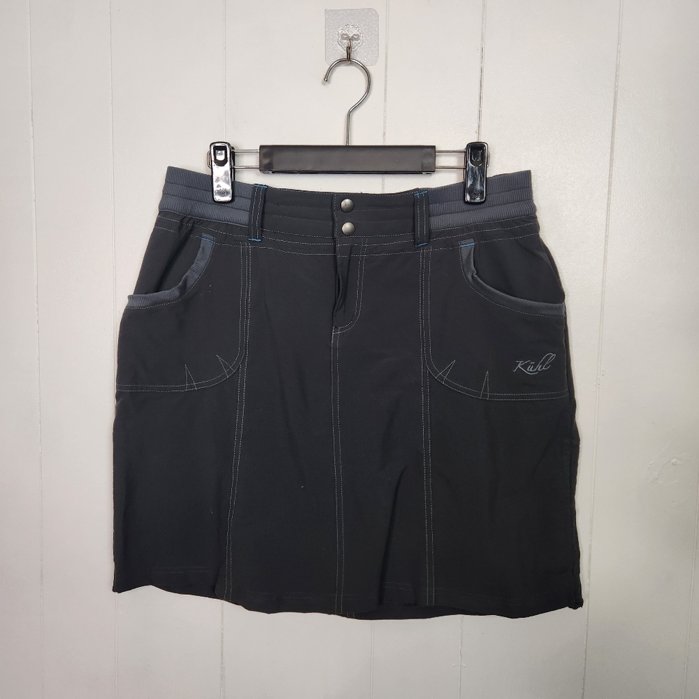 Kuhl Durango Skort Skirt Gray Womens Size 6 Hiking Outdoors Activewear Pull On - Picture 2 of 9